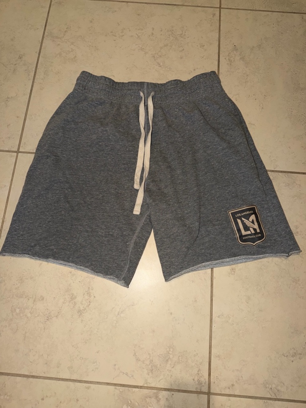 LAFC Los Angeles Football Club Grey Lounge Shorts - Concepts Sport - Large